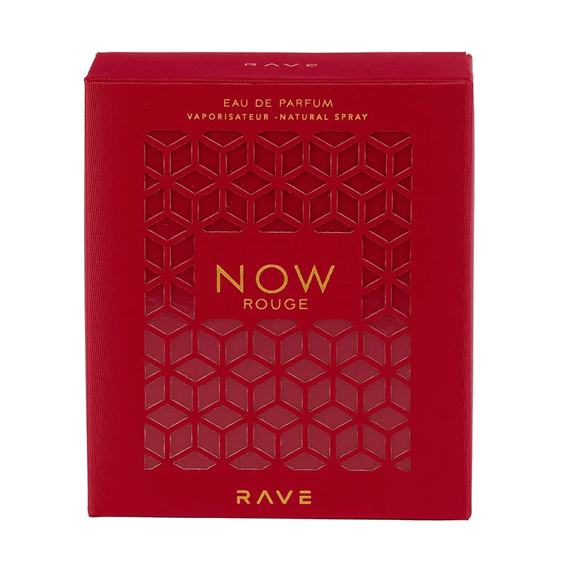 Perfume Feminino 100ml | NOW ROUGE Rave Lattafa™