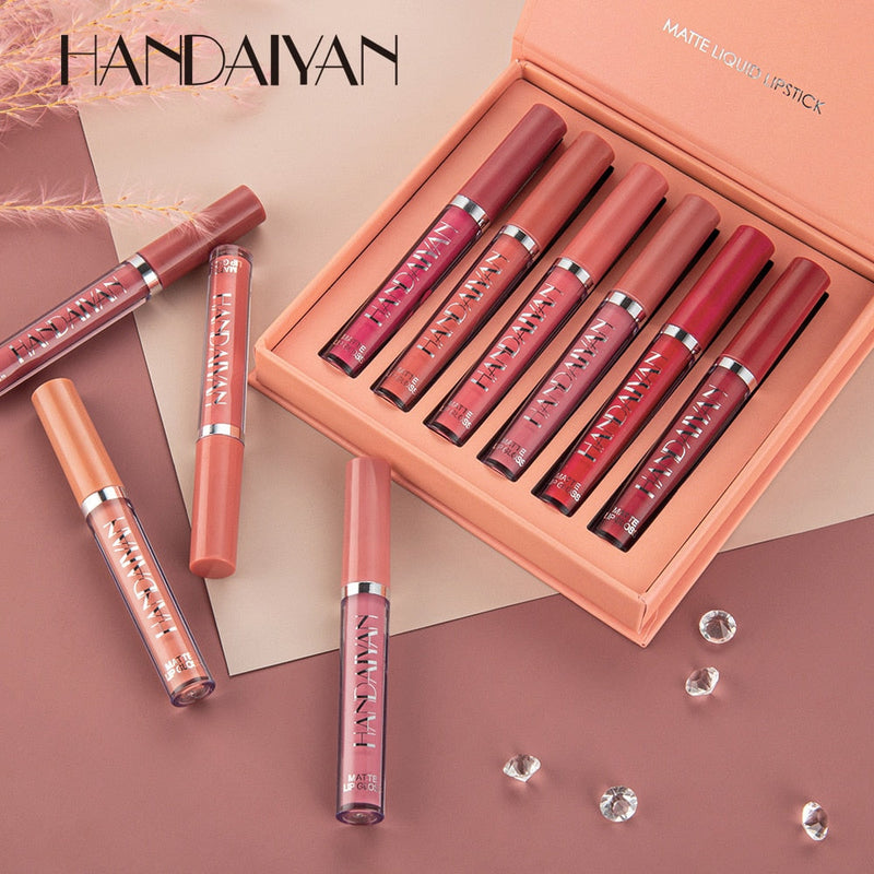 Batom Líquido Gloss Matte | Handaiyan ( Compre 3, Leve 6 )