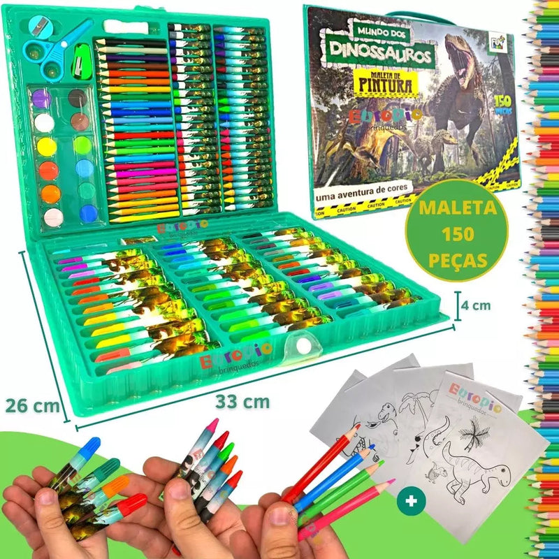 Maleta De Pintura Infantil 150 pc | Colorir