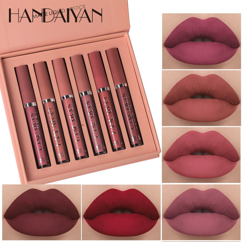 Batom Líquido Gloss Matte | Handaiyan ( Compre 3, Leve 6 )