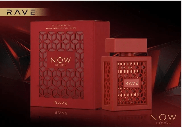 Perfume Feminino 100ml | NOW ROUGE Rave Lattafa™