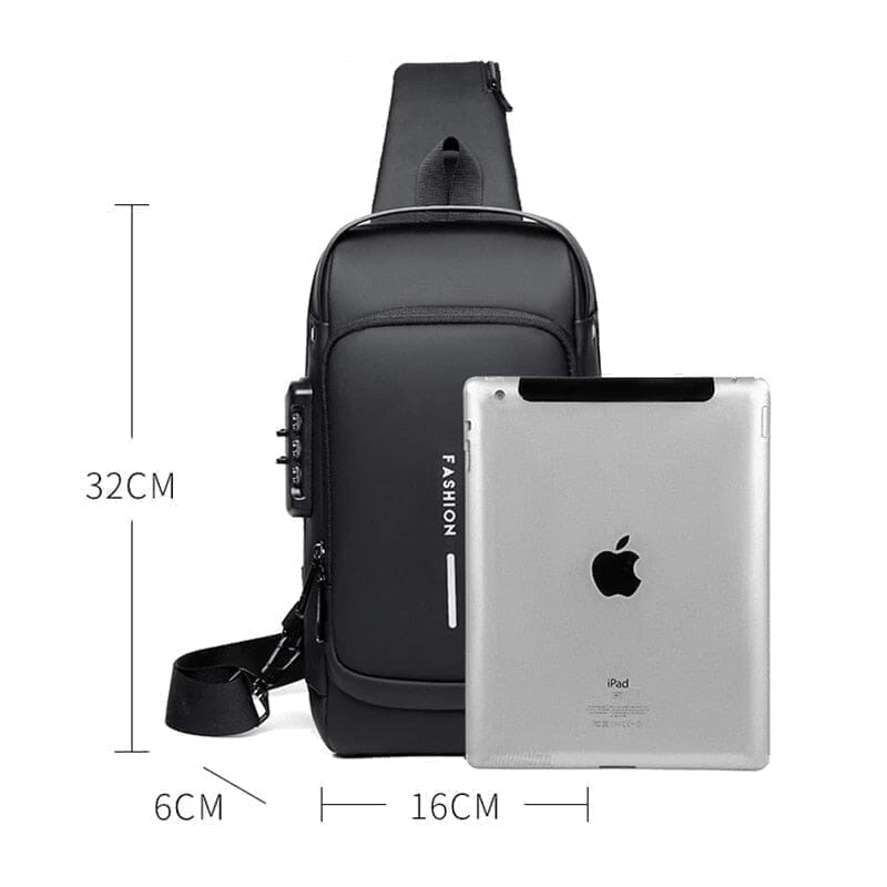 Mochila com Senha e Entrada USB - Slim Bag™